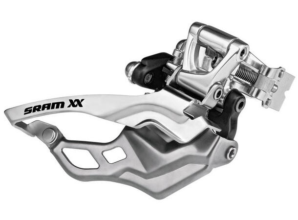 SRAM XX Front derailleur High clamp 2x10, Top Pull